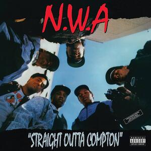 Cover of vinyl record STRAIGHT OUTTA COMPTON by artist 
