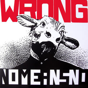 Cover of vinyl record WRONG by artist 