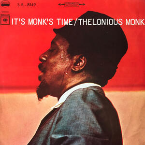 Cover of vinyl record IT'S MONK'S TIME by artist 